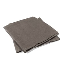 Lot de 2 serviettes en lin lavé, TABLE NATURELLEMENT LIN Blanc Cerise