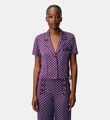 Chemise courte imprimée Claudie Pierlot