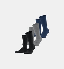 Chaussettes Family 3-Pack Coton Falke