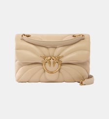 Grand sac à bandoulière love bag puff à matelassage papillon Pinko