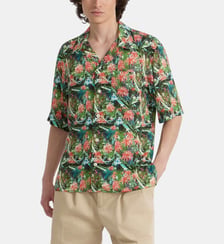 Chemise magnum motif futura Agnès b.