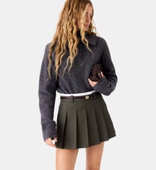 Short effet jupe plissée Maje