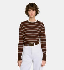 Pull en laine à rayures Sandro