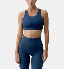 Brassière de sport femme Denise Maintien élevé coussinets amovibles Born Living Yoga