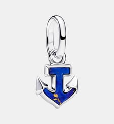 Mini Charm Pendant Ancre Bleue Pandora