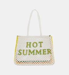Sac cabas brodé de perles ULYSS Wild