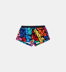 Short en maille avec logo allover Dsquared2