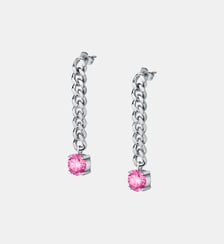 Boucles D'Oreilles en Acier, cristaux POETICA Morellato