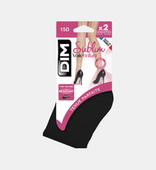 Lot de 2 paires de Socquettes 15D Sublim Dim