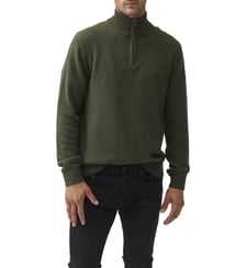 Pull droit en coton à col zip Merrick Bay Rodd & Gunn
