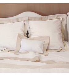 Housse de couette bicolore en lin métis, PARIS Alexandre Turpault