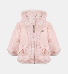 Manteau - Rosée imitation fourrure capuche Tartine Et Chocolat