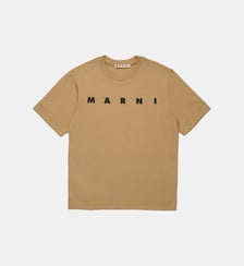 T-shirt en jersey avec logo Marni