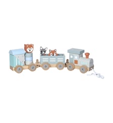 Petit train les animaux du zoo en bois Kindsgut