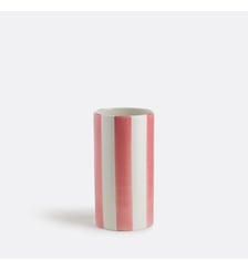Vase en céramique à rayures, H18 cm La Redoute Interieurs
