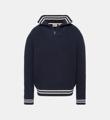 Pull camionneur en maille texturée Schott