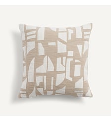Housse de coussin, broderie bouclette AM.PM