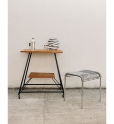 Desserte à roulettes aux allures scandinave Anouk N°341- Produit chiné Debongout
