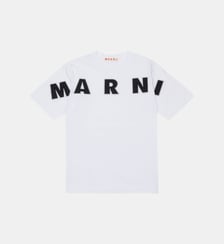 T-shirt avec logo brodé Marni