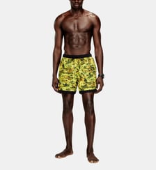 Short de bain style boxeur avec imprimé intégral. Diesel