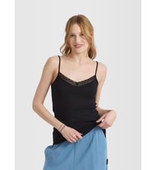 débardeur Clea en jersey de coton gris Agnès b.