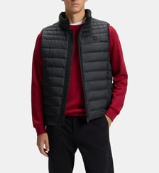 Blouson sans manches droit matelassé BOSS