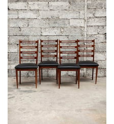 Lot de 4 chaises scandinaves Alma N°1723- Produit chiné Debongout