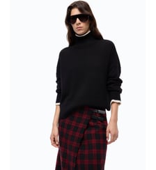 Pull à col roulé en laine et cachemire Pinko