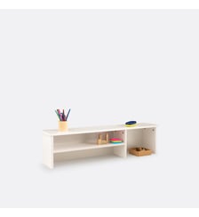 Rehausse bureau pin massif et MDF La Redoute Interieurs