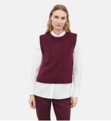 Pull mdoug - Motif uni Caroll