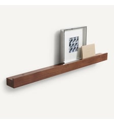 Cimaise étagère noyer long 100 cm AM.PM