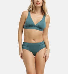 Haut de maillot de bain triangle paddé sans armatures Glossy Dim