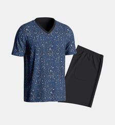 Pyjama court en Coton Impetus