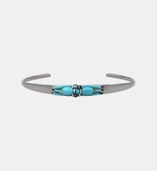 Bracelet jonc ajustable   doré à l'or fin - Dakota Satellite