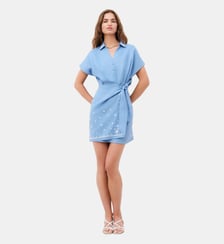 Robe rish2 100% lin - Motif uni - Lin - Coupe ajustée Caroll