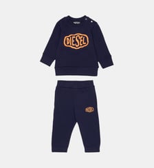 Survêtement avec logo Diesel Kids