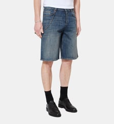 Short en denim avec chaîne The Kooples
