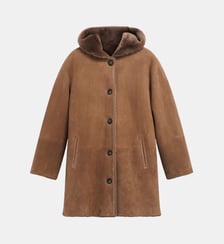 Peau lainée à capuche - FLORA Gerard Darel