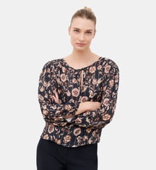 Chemise chania - Motif rayures - Viscose Caroll