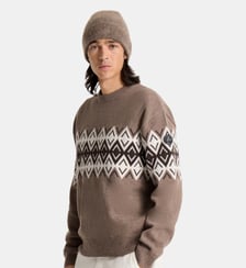 Pull mirevo col rond coupe regular Fusalp