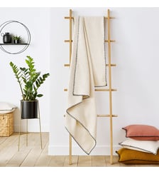 Plaid coton natté La Redoute Interieurs
