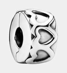 Charm Clip Couronne de Cœurs Pandora