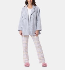 Veste en peluche flanelle ESSENTIEL H77A Lingerie Le Chat