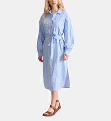Robe chemise longue Valo coton  Garance Paris