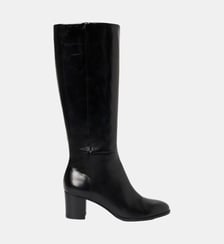 Bottes en cuir marron à talon - LIZZIE Pablo