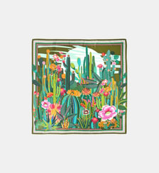 Foulard Medium à motifs CACTUS Wild