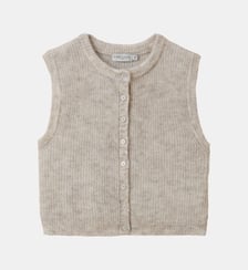 Cardigan sans manches doux Fille Cyrillus
