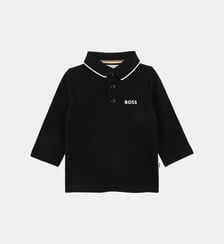 Polo manches longues BOSS Kidswear