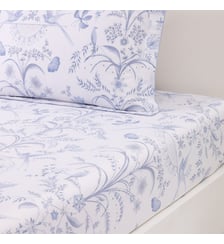 Drap housse en satin Yves Delorme