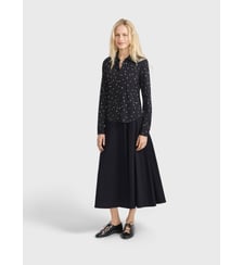 chemise Boys à pois noir et blanc Agnès b.
